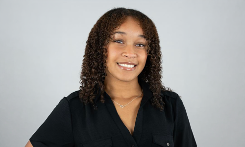a team member posing
