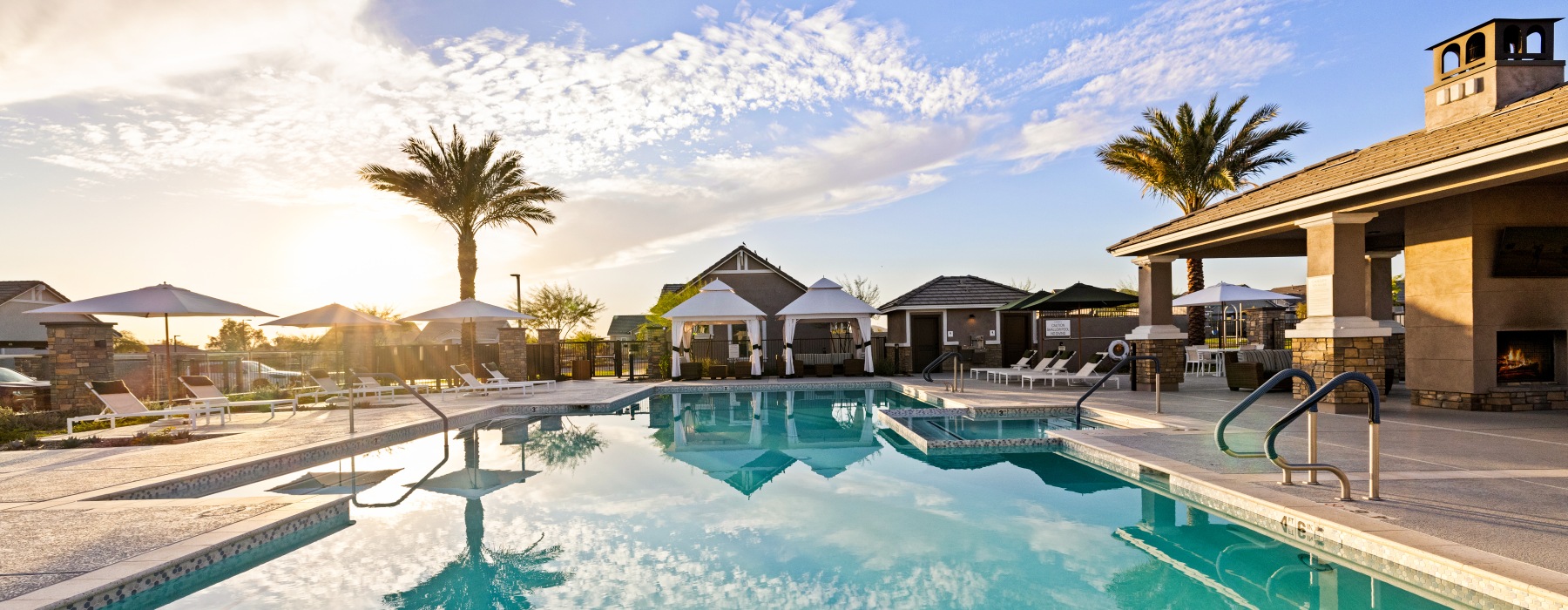 Resort-style pool